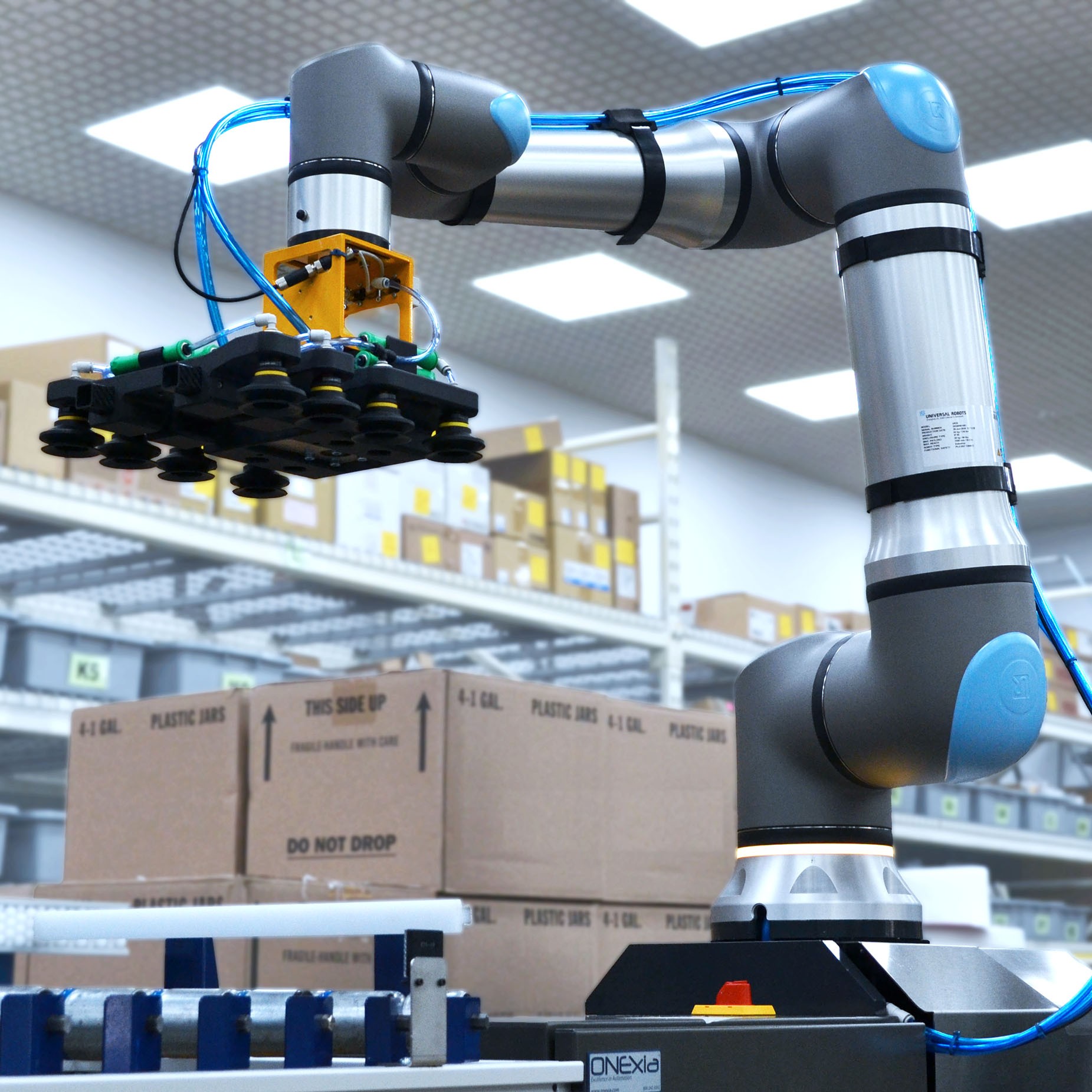 City skyline at night